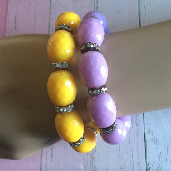 2 Beaded Bracelets - Picture 2 of 2